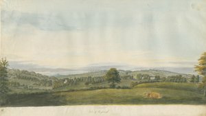 Valle di Shugborough: acquerello, nd [fine XVIII sec]