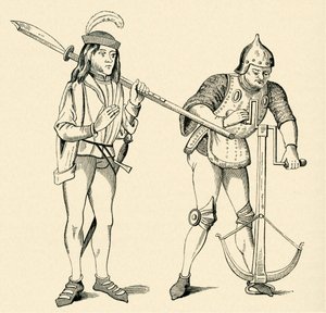 Valletto/Scudiero e Arciere da Unbekannter Künstler