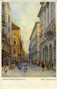 Vienna, Austria: Herrengasse da Unbekannter Künstler