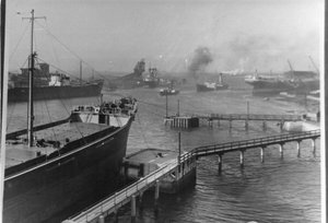 Veduta del porto di Blyth da Unbekannt