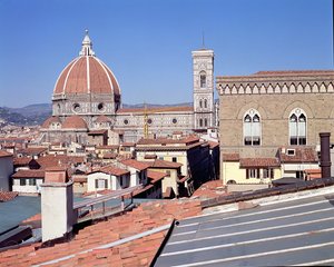 Vista della Cattedrale, Campanile e Orsanmichele