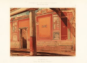 Veduta della Casa del Fauno Ubriaco, Pompei da Unbekannter Künstler