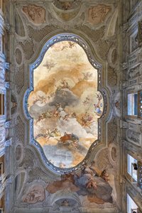 Vista del soffitto, Sala d