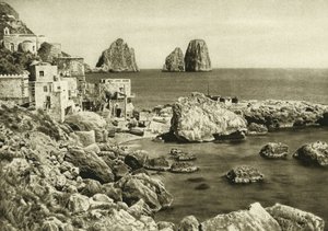 Vista dei faraglioni dall
