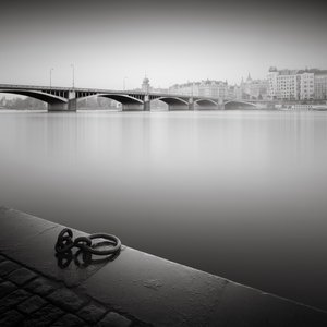 Studio del fiume Vltava, Praga, Repubblica Ceca