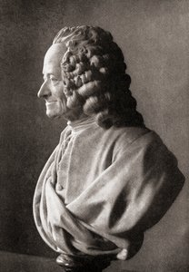 Voltaire, da La Storia della Filosofia, pubblicato nel 1926 da Unbekannt