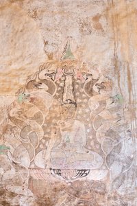 Pittura murale, Sulamani Pahto, Bagan da Unbekannter Künstler