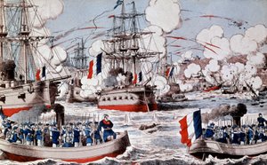Guerra tra Cina e Francia (1884-1885): Distruzione della flotta cinese da parte dell