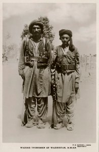 Tribù Waziris del Waziristan, N.W.F.P. da Unbekannter Künstler