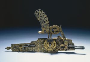 Meccanismo a ruota di un fucile da caccia, c.1660-1720 da Unbekannt