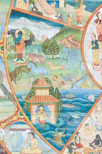 Ruota della vita (dettaglio) da Unbekannter Künstler