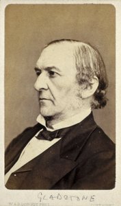 William Ewart Gladstone, statista liberale inglese, c. 1870