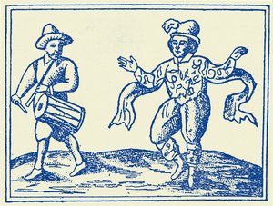 William Kempe che balla il Morris da Unbekannter Künstler