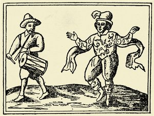 William Kempe che balla il Morris da Unbekannter Künstler