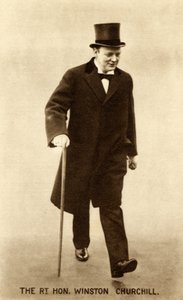 Winston Churchill visita il Primo Ministro Herbert Henry Asquith lunedì 26 1914 da Unbekannter Künstler