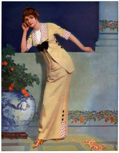 Donna nel 2700 (Illustrazione, ca. 1910) da Unbekannter Künstler