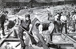 Lavori in corso alla stazione ferroviaria di Plymouth