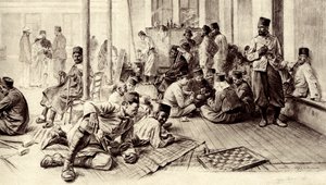 Prima guerra mondiale: soldati africani francesi in convalescenza