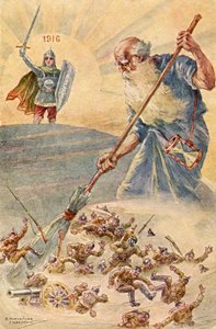 Allegoria della Prima Guerra Mondiale da Unbekannter Künstler