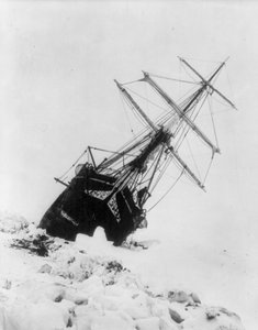 Spedizione Trans-Antartica Imperiale: Endurance bloccata in una banchisa, c.1914-17 da Underwood & Underwood