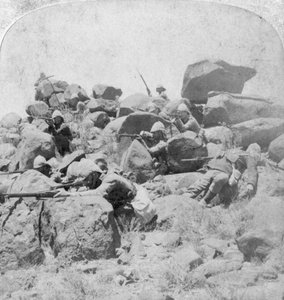 Una resistenza disperata al fiume Modder, Sudafrica, Seconda guerra boera, 18 dicembre 1899