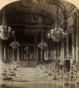 Sala da ballo, Buckingham Palace, Londra da Underwood and Underwood