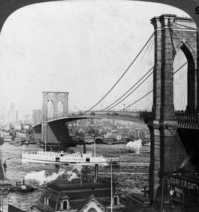 Ponte di Brooklyn, New York, USA
