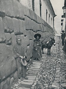 Mura Inca, Cuzco, 1916