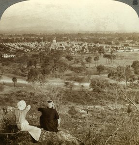 Pagode, Mandalay, Birmania, c1900s da Underwood and Underwood