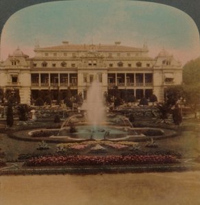 Giardini delle Palme, Francoforte, Germania, 1894 da Underwood and Underwood