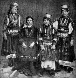 Donne rom, Albania, 1922