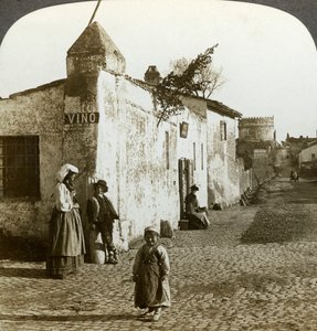 Scena sulla Via Appia, Roma, Italia