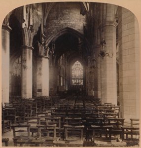 Cattedrale di St. Giles, Edimburgo, Scozia da Underwood and Underwood