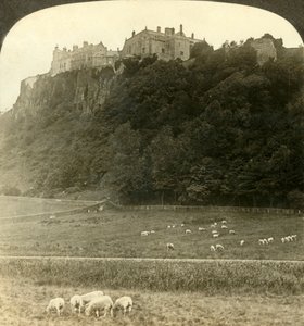 Castello di Stirling, la sede dei re di un tempo...Scozia, c1900