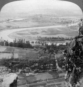 La valle del Kashmir, India, 1903 da Underwood and Underwood