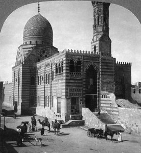Moschea-tomba del Sultano Kait Bey, Il Cairo, Egitto, 1905