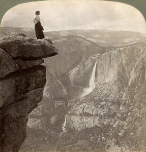 Veduta da Glacier Point, Yosemite Valley, California, USA, 1902 da Underwood and Underwood