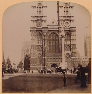 Abbazia di Westminster, Londra, Inghilterra, 1896 da Underwood and Underwood