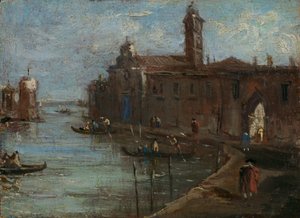 Canale di Venezia da Unidentified