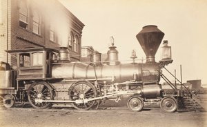 [Locomotiva della Pennsylvania Railroad presso l