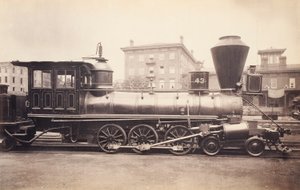 [Locomotiva della Pennsylvania Railroad presso l