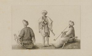 Tre uomini in turbante da Unidentified