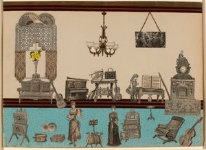 Senza titolo (collage vittoriano)