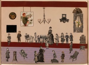 Senza titolo (collage vittoriano)