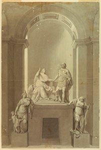 Monumento sepolcrale del cardinale Enrico York (1725-1807) e Carlo Edoardo Stuart, il "Giovane Pretendente" (1720-1788)