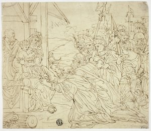 Adorazione dei Magi da Unknown