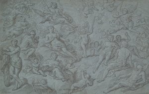 Assemblea degli Dei e Ercole