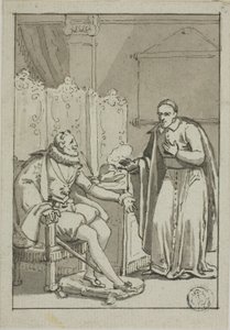 Udienza del Cardinale con Enrico IV da Unknown