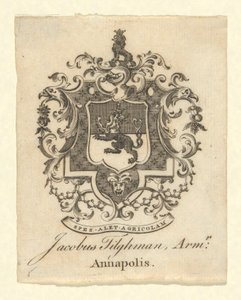 Ex libris di Jacob Tilgham da Unknown