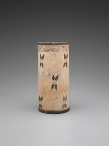 Vaso di cacao con design floreale da Unknown